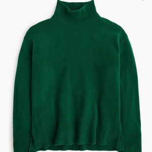 J. Crew Emerald Green Turtleneck Sweater